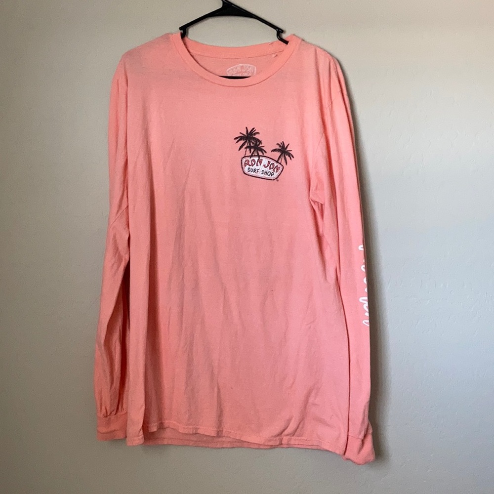Ron Jon Surf Large Pink Long Sleeve Top